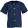 Fruit of the Loom Men's Broadcloth Short Sleeve Pajama Set - Navy