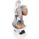 Clayre & Eef Santa Claus Grey&Brown Julpynt 21cm