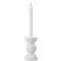 Lyngby Porcelæn Tura White Lysestage 14cm