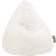 Sitting Point Fluffy Hearts L White Sækkestol 120L