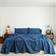 Big Blanket Sateen Dream Bed Sheet Blue (330.2x292.1)