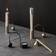 ferm LIVING Balance Black Värmeljuslykta 9cm