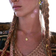 Maanesten Astra Necklace - Gold/Moonstone