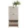 GFW Bergen Three Tier White Shoe Rack 52.5x108.5cm