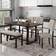 Abdulazis Espresso Dining Set 36.2x60.4" 6