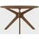 modway Crossroads Brown Dining Table 47"