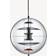 Verner Panton VP Globe Transparent Pendel ∅ 40cm