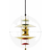 Verner Panton VP Globe Brass Pendant Lamp ∅ 40cm