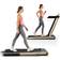 Goplus 2 in 1 Folding Under Desk Electric Treadmill