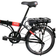 Zinc Folding Electric Eco Bike - Black/Red Unisex