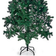 Christ Metal Green Julgran 210cm
