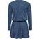 Hummel Wild Dress with Smocked Waist - Dark Denim