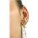 Stine A Big Dot Bella Moon Earring - Gold/Blue