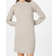 JdY High Neck Knitted Dress - Grey/Chateau Grey