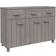 vidaXL HAMAR Light Grey Sideboard 113x80cm