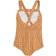 Wheat Doris Swimsuits - Rose Flowers