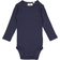 Wheat Baby Long Sleeve Rib Bodysuits - Midnight