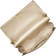 Michael Kors Mona Large Clutch - Pale Gold