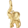 Ole Lynggaard Elephant Medium Pendant - Gold/Diamond