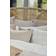 Lexington Pin Point Påslakan Beige (200x135cm)