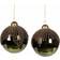 A Lot Decoration Glass Ball Poppy Green Julgranspynt 4st