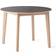 Skovby SM120 White Oiled Oak/Black Matbord 120cm