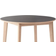 Skovby SM120 White Oiled Oak/Black Matbord 120cm