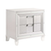 Picket House Furnishings Charlotte 2-Drawer White Bedside Table 18x31"