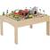 Teamson Kids Wooden Table with 85-PC Train & Town Set