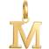 Albrekts Guld Letter Pendant - Gold