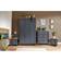 Three Posts Kenneth Slate Blue Wardrobe 111.8x180cm 4pcs