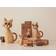 Spring Copenhagen Brave Cat Oak Dekorationsfigur 24cm