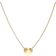 Jane Kønig Reflection Heart Necklace - Gold