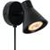 Nordlux Oak Black Vægarmatur ∅ 8.5cm