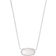 Kendra Scott Elisa Pendant Necklace - Silver/Opal