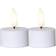 Star Trading Heat Light White LED Candle 5cm 2pcs