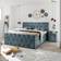 Hammonton Smoke Blue Boxspringbett 180x200cm