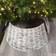 Samuel Alexander KD Willow Christmas Tree Skirt Light Grey Christmas Tree Skirt