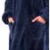 Snug Rug Oversized Hoodie - Navy Blue