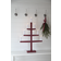 Star Trading Tripp Red Candle Bridge 49cm