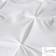 Serene Lara Wrinkled Duvet Cover White (230x220cm)