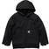 Carhartt Kid's Flannel Quilt Lined Active Jacket - Caviar Black (CP8545-K01)