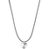Jane Kønig Bruised Heart String Small Necklace - Silver