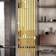 Shein 10pcs Acrylic Mirror Surface Decorative Wall Stickers Gold Self-adhesive Decoration