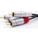 Qoltec 2xRCA - 2xRCA M-M 2m