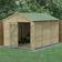 Forest Garden Timberdale 12×8 Apex Shed No Window (Building Area )