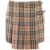 Burberry Vintage Check Miniskirt - Beige