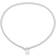 Lauren Ralph Lauren Padlock Necklace - Silver