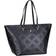 Tommy Hilfiger Monogram Patterned Tote Bag - Black