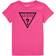 Guess Kids Foil Triangle Logo T-Shirt Pink